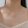 Stainless Steel Chain Necklace in Paperclip Box or Twisted Link Styles - Image 54