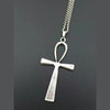 Alloy Razor Blade Pendant Necklace with 45 cm or 60 cm Chain - Image 14