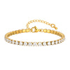 2/3/4/5mm Crystal Tennis Bracelet For Women Stainless Steel Square Zircon Adjustable Chain Party Couple Jewelry - Image 7