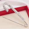 Personality Brooch Slim Waist for Women Pant Waist Reduction Full Zircon Pin Fixed Clothing Adornment Accessory Anti-emptied - Image 5