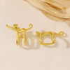 1Pc Punk Cat Ear Clip for Men Women Gothic Green Eyed Cat Animal Shaped Earrings Accessories Party Gift Cool Thing - Image 6