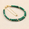 Faceted Sandstone Double Layer Beads Strand Bracelets Bangles Elegant Bohemian Magnetic Women Jewelry - Image 16