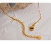 Natural Pearl Beads Chic Necklace Thin Chain Stainless Steel Minimalist Charm Collar Jewelry Women - Image 21