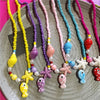 Cute Colorful Ceramic Fish Beaded Necklace For Women Handmade Rice Beads Choker Beach Charm Ocean Jewelry Accessories - Image 19