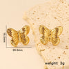 Shell Water Drop Golden Imitaiton Pearl Women Stud Earrings Stainless Steel Heart Female Earring Elegant Jewelry Gifts - Image 10