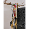 Colorful Bling Cubic Zirconia Chain Stainless Steel Pull-out Bracelet Bangle Jewelry Party Gift - Image 6