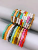 3pcs Acrylic Beaded Elastic Bracelet with Colorful Bamboos for Women's Daily Wear bracelet for women - Image 2