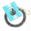 4 mm Beaded Choker Necklace with Extension Chain - Image 17