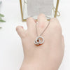 Stainless Steel Famous Roman Numerals Pendant Necklace For Woman Woman Necklace Jewelry - Image 1
