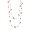 Double Layer Pink Simulated Pearl Long Necklace Women Sweater Chain Female Collares Statement Jewlery - Image 6