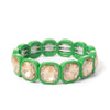 Colorful Crystal Bead Bracelet with Elastic Fit - Image 37