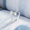 Cute Cat and Mouse Shape Open Ring for Women Antique Silver Color Modern Girls Finger Accessories Hip Hop Party Jewelry - Image 8