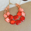 Bohemian Acrylic Multi-layer Choker Necklaces for Women Irregular Colorful Bead Necklace Exaggerated Party Wedding Accessories F - Image 9