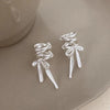 Y2K Girls Ribbon Aesthetics Ear Clips Ballet Style Ribbon Bow-Knot Ear Cuff Women Korean Kpop Earring Jewelry Gifts - Image 10