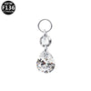 High-quality ASTM Titanium Classic Pear-cut Zirconia Accessory Charm Earrings Jewelry Items - Image 9