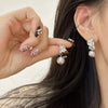 Minimalist Simple Small Round Pearls Earrings Ears Clip White simulation Pearls Clip on Earrings No Piercing For Women Lady - Image 16