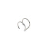 Stainless Steel Fake Piercing U-shaped Double Layer Ear Clips Lip Clip for Women Charms Ear Bone Nail Ear Cuff Jewelry - Image 7