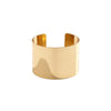 Personality Metal Wide Open Bangle Europe American Style Smooth Surface Cuff Bangles Alloy Temperament Exaggerated Bracelet Gift - Image 8