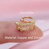 1Pc Geometry Crystal CZ Leaf Clip Earring For Women Without Piercing Punk Vintage Star Ear Cuff Wrap Adjustable Jewelry - Image 32