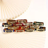 Leather Bracelet for Women Men Adjustable Double Wrap Wristband with Gold Plated Buckle Jewelry Multiple Colors - Image 3
