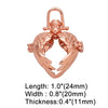 Retro Hollow Angel Wing Harmony Ball Chime Bola Necklace Pendant For Pregnancy Copper Gold Plated Wishing Ball - Image 4