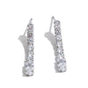 Bling Cubic Zirconia Square Drop Fantasy Earrings Dainty Daily Temperament Prom Party Jewelry Gift - Image 7