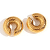 1 Pair Smooth Circle C Shape Clip Earrings For Women Lightweight Without Piercing Cartilage Ear Cuff Gold Silver Color Earrings - Image 16
