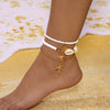 Bohemia Shell Anklet For Women Colorful Rice Beads Handmade Braided Rope Bracelet On Leg Beach Barefoot Sandal Leg Chain Jewelry - Image 18