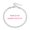 Blade Chain Anklets for Women Gold Color Bracelet on The Leg Stainless Steel Snake Chains Beach Accessories Jewelry - Image 9