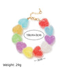 Yupsk Colorful Love Candy Resin Necklace Bracelet Sweet Cute Dopamine Necklaces Collarbone Chain Women's Gift Accessories - Image 8