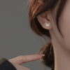 Korean Silver Needle Tragus Piercing Helix Studs Earrings for Women 2Pcs Butterfly Heart Ear Piercing Body Jewelry - Image 2