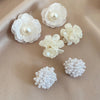 6/10/12 Pcs Simulated Pearl Round Square Stud Earrings Small French Elegant Daity Ear Studs for Women Daily Jewelry Sets F - Image 19