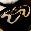 Gold Color Arm Bangles Stainless Steel Bracelet Jewelry for Women, Gift Party Accessories - Image 6