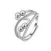 Smjel Ring Fidget Spinner Rings Adjustable for Women Rotating Freely Spinning Accessories Jewelry Gifts - Image 22
