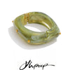 58mm Acrylic Resin Thick Statement Bracelet Bangle Summer Stylish Unique Wrist Jewelry - Image 1