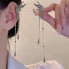 Star Butterfly Clip Earrings Female Crystal Tassel Ear Clip Earring Sparkling Zircon Ear Cuff Jewelry accessories - Image 19
