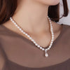 Price Beautiful Pearl Jewelry Necklace, Freshwater Pearl Beads Jewelry,White/Pink/Purple - Image 3