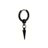 1-2 pairs Stainless Steel Men's Cone Pendant Earrings, Retro Punk Style Hip-hop Dangle Earrings For Men - Image 7