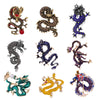 Year Gift Multi Style Multi Color Zodiac Dragon Design Brooch Men's Women's Pin Jewelry - Image 1