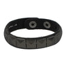 Punk Men Black Cuff Leather Bracelet Wristband Metal Rivets Stud Charm Wrap Bangle for Women Rock Gothic Jewelry Gifts - Image 4