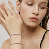 Dazzling Tennis Bracelet For Women Men 4/5mm Shiny Zircon Iced Out Chain Crystal Couple Men's Women's Bracelet Jewelry - Image 2