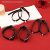 1Pair Ankle Belt Black Punk Leather Anklet Chain Women Foot Decor Accessories YK2 Jewelry Gifts - Image 5