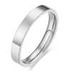 Vqysko 3mm Gold Color Filled Rings for Women Girls Stacking Stackable Band Thumb Pointer Finger Plain Ring Comfort Fit - Image 7