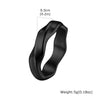 Simple Stainless Steel Mobius Band Rings for Men,Silver Gold Black Grey Color Love Eternity Couple Ring,Punk Jewelry - Image 8