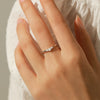 Marquise Cut Ring with Clear Stone Accents - Image 1