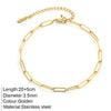 Stainless Steel Delicate Anklet for Women Gold Color Chain Anklet Bracelets on The Leg Do Not Fade Anklet Jewelry Women - Image 13