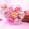 7 Pairs Mix In Box Lovely Children's Baby Girl Clip on Earrings kids Ear Clip no Pierced Party Cute Jewelry Gifts - Image 1