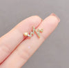 1PC Mini Zircon Animal Insect Lapel Pins For Women Unisex Crystal Butterfly Bee Brooches Banquet Jewelry Gifts - Image 22