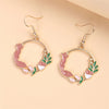 Cute Animal Drop Dangle Earrings For Women Girls Cat Rabbit Koi Dragon Colorful Enamel Golor Color Earrings - Image 18