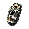 26 Letter A-Z Charms for Bracelets ID Name Friendship Black Braided Multilayer Punk Leather Bracelet Men Women Kids Family Gifts - Image 15